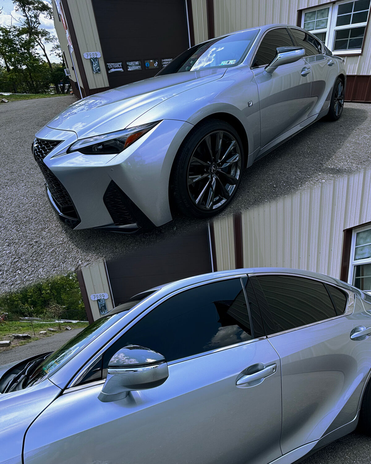 Lexus LC windows tinted 20% by Mint Window Tint in Pittsburgh, PA