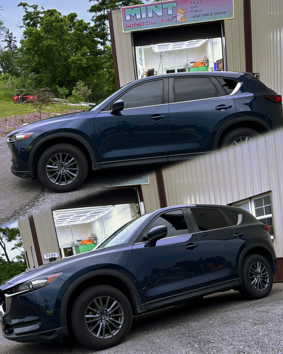 Mazda CX-5 tinted 5% by Mint Window Tint in Pittsburgh, PA.