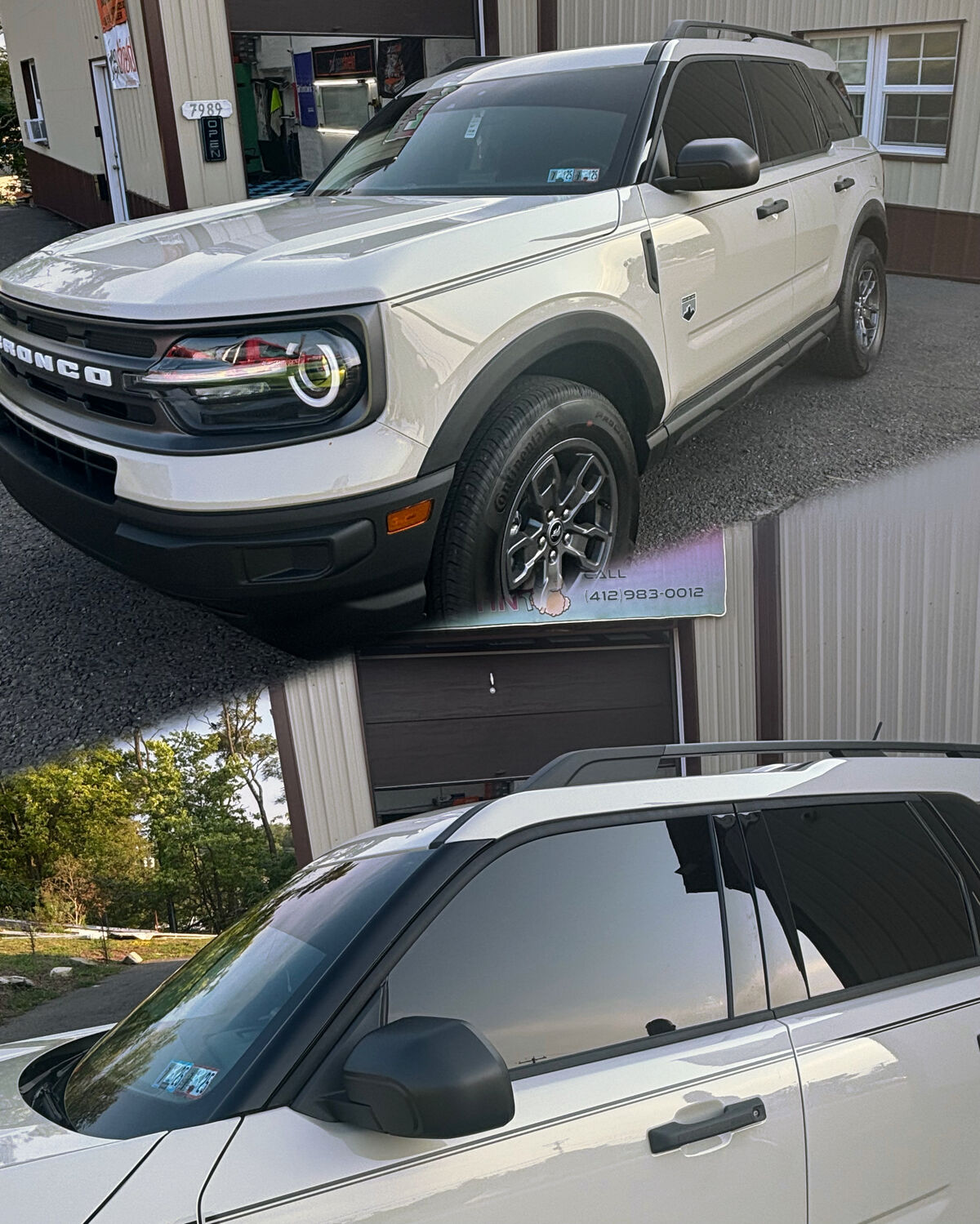 2021 Ford Bronco window tinting by Mint Window Tint in Pittsburgh, PA