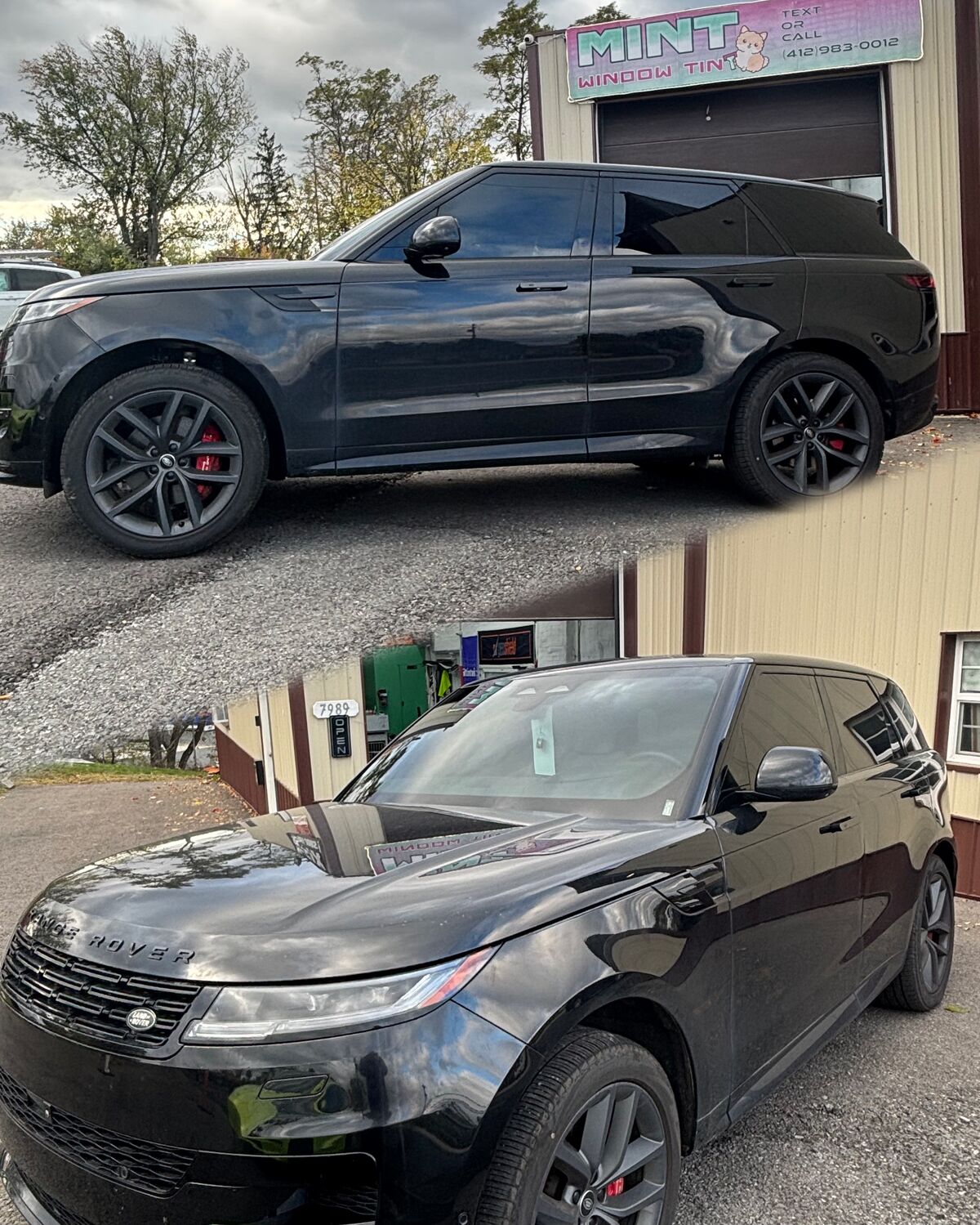 Land Rover Range Rover tinted 15% by Mint Window Tint in Pittsburgh, PA.